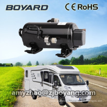 Acondicionador de aire rv 12 voltios con boyard rotator horizontal dc ac compresor